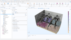 The release of COMSOL Multiphysics version 6.4 comes with significant enhancements, including improved solver performance via NVIDIA cuDSS, the new Granular Flow Module and a new framework for time-explicit dynamic analysis. The release of COMSOL Multiphysics version 6.4 comes with significant enhancements, including improved solver performance via NVIDIA cuDSS, the new Granular Flow Module and a new framework for time-explicit dynamic analysis.