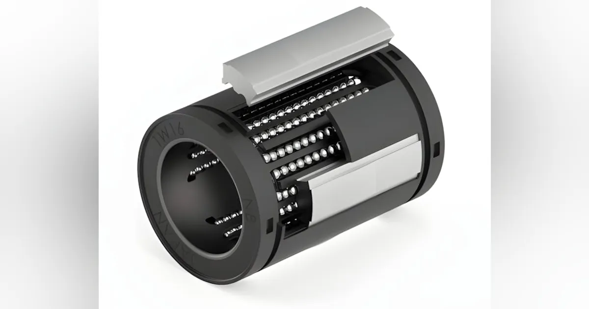 Linear Motion’s Most Forgiving Guide Option—Self-Aligning Ball Bushings