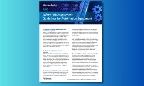 Safety Risk Assessment Guidelines for Automation Equipment | Machine Design