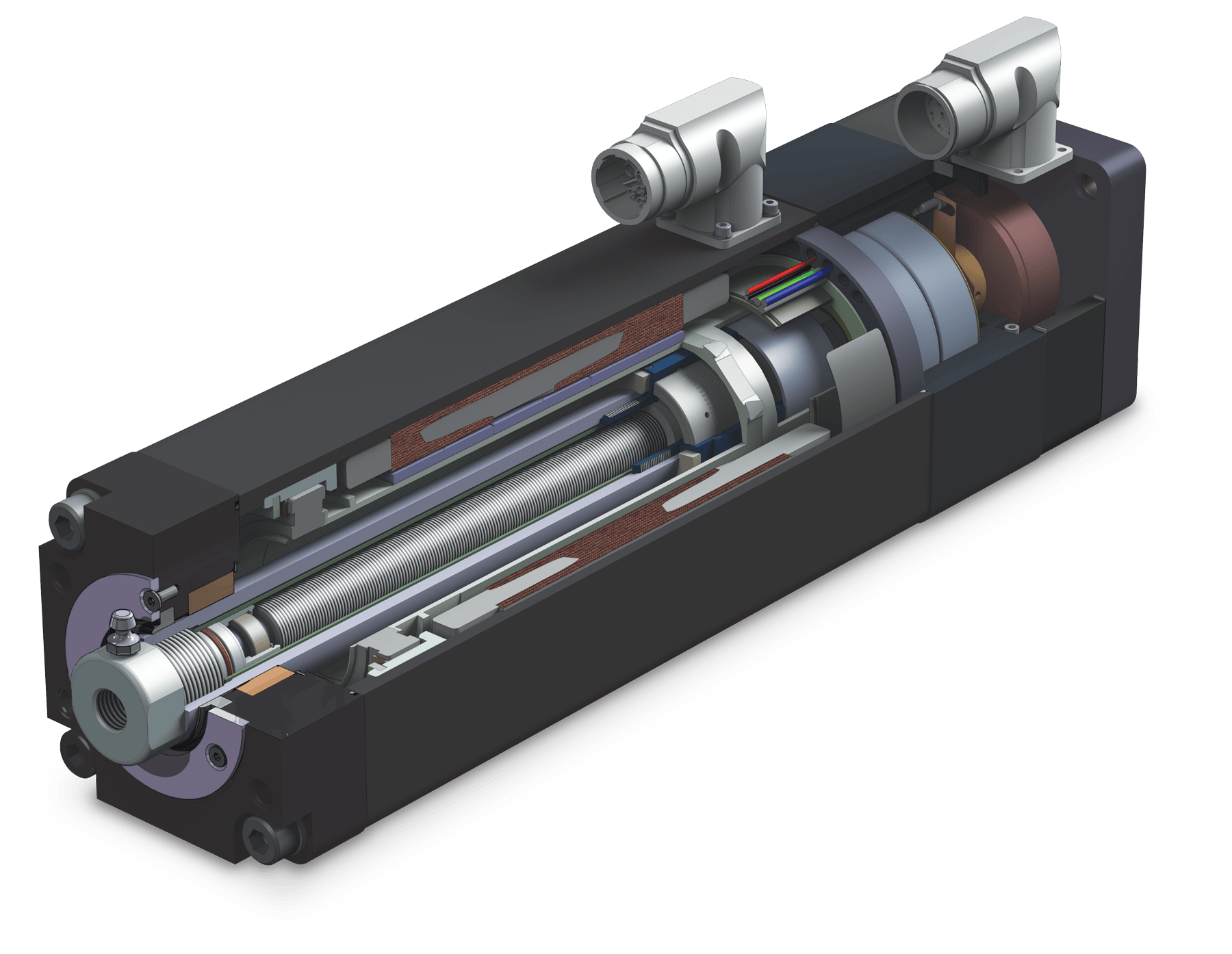 Distinct design attributes of integrated actuators directly influence the performance of the linear motion system.