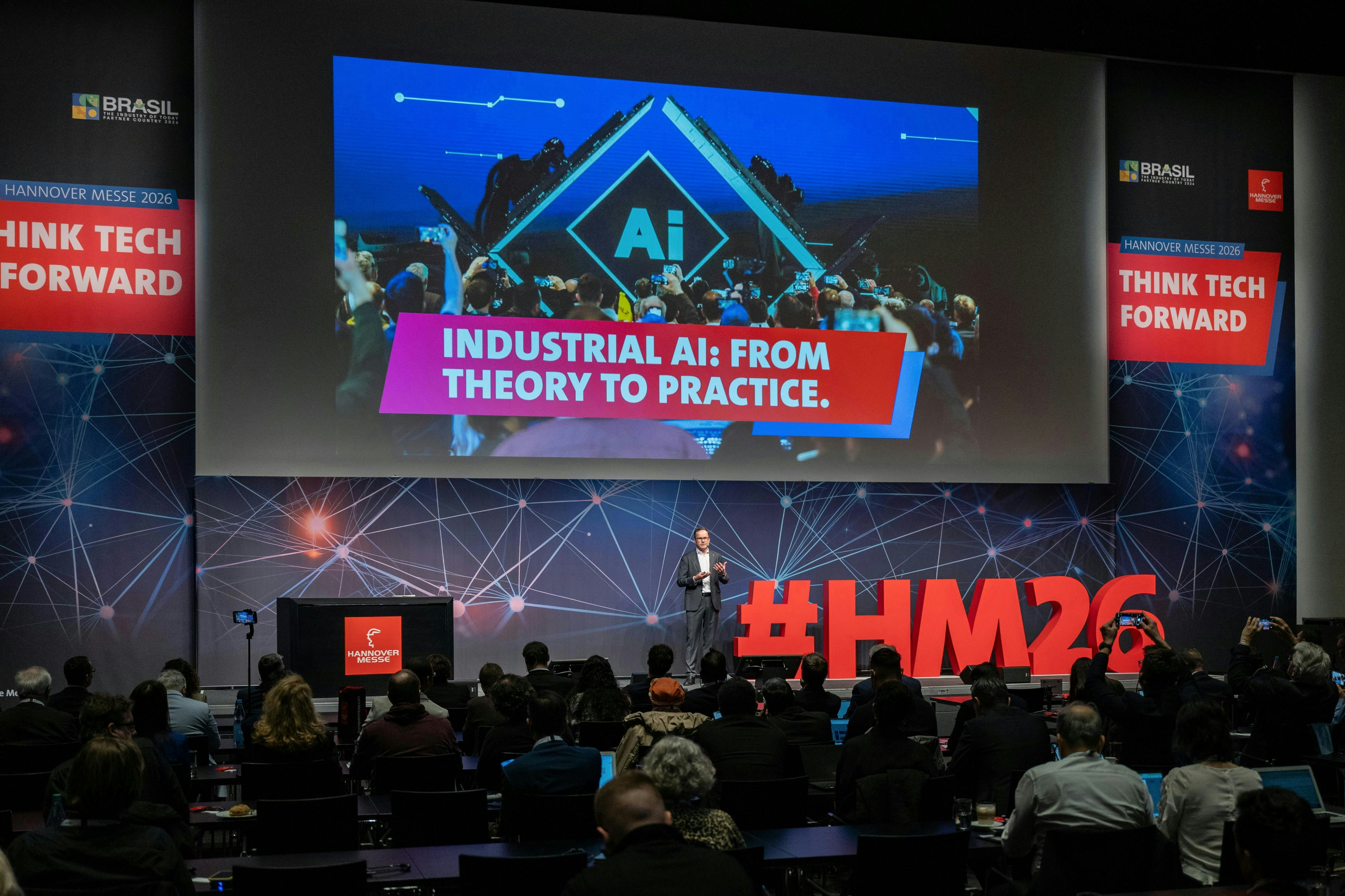 The lineup at HANNOVER MESSE 2026 is constructed around the practical ways artificial intelligence (AI) is applied in industry. The trade fair hopes to demonstrate how manufacturing companies can profitably use AI.
