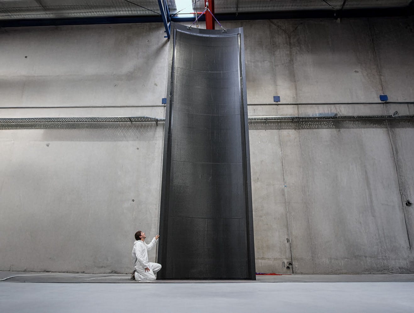 The AFP machine can handle oversized composite panels, such as those used in a rocket&rsquo;s interstage and payload fairing (the protective shell around the spacecraft). In this example, the panels can be as long as 91 ft. (28 meters).