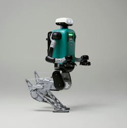 The Digit’s distinctive digitiform leg design provides the robot with greater energy efficiency, shock absorption and dynamic balance while walking and maneuvering. The Digit’s distinctive digitiform leg design provides the robot with greater energy efficiency, shock absorption and dynamic balance while walking and maneuvering.