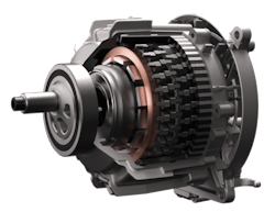 Image of an ETM motor in production. Image of an ETM motor in production.