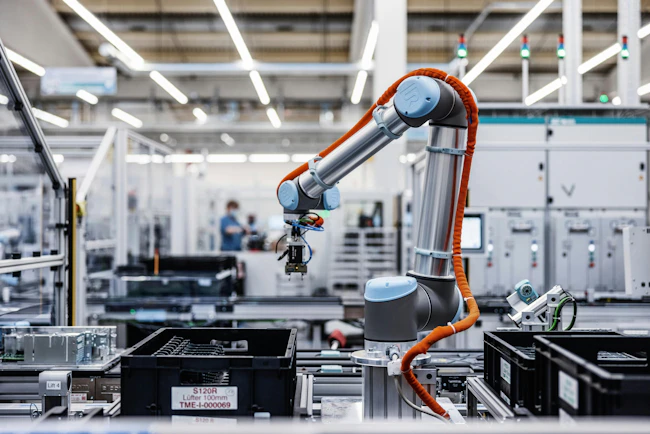Automating bin picking at the Siemens Electronics Factory in Erlangen, Germany.