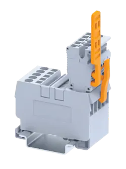 Spring clamp contacts in pluggable terminal blocks help maintain secure, vibration-resistant wire connections in industrial environments. Spring clamp contacts in pluggable terminal blocks help maintain secure, vibration-resistant wire connections in industrial environments.