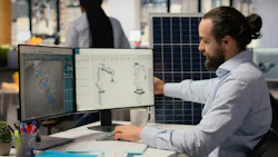 Person using CAD software