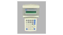 Figure 1: An example of a handheld programmer for PLCs. Today, laptops are the most common tool for programming. (Source: Green Shoe Garage)