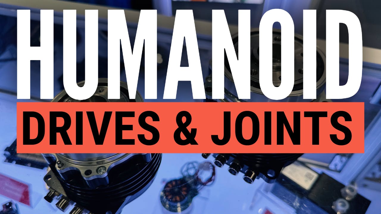 Humanoid drives and joints concept