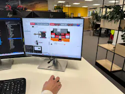 Engineer using AI
