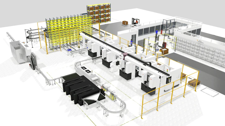 3D simulation allows manufacturers to provide a visual representation of how an automated production system will perform before a single component is built.