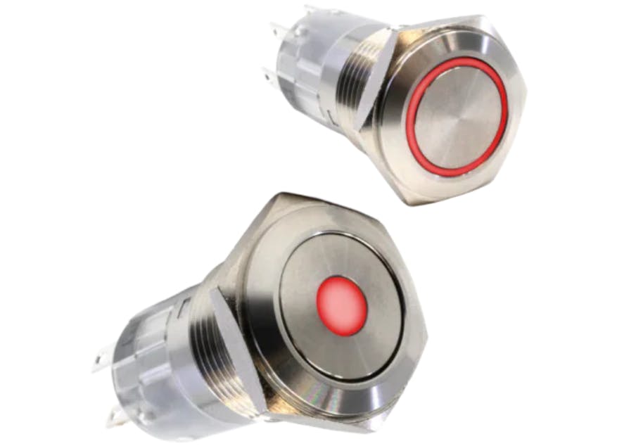 E-Switch PV16 Anti-Vandal Switches