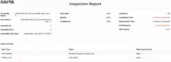 Inspection report