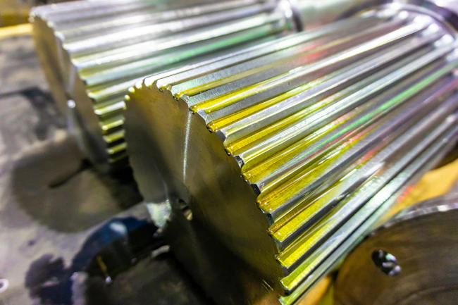 Splined shaft
