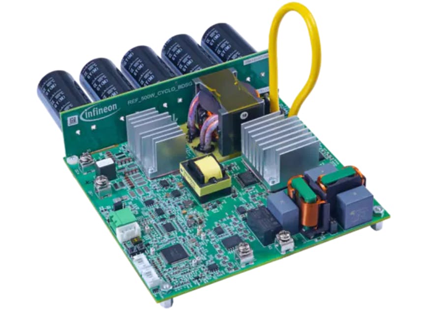 Infineon Technologies REF_500W_CYCLO_BDSGAN Evaluation Board