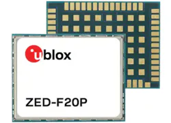 u-blox ZED-F20P Multi-Band High-Precision GNSS Module