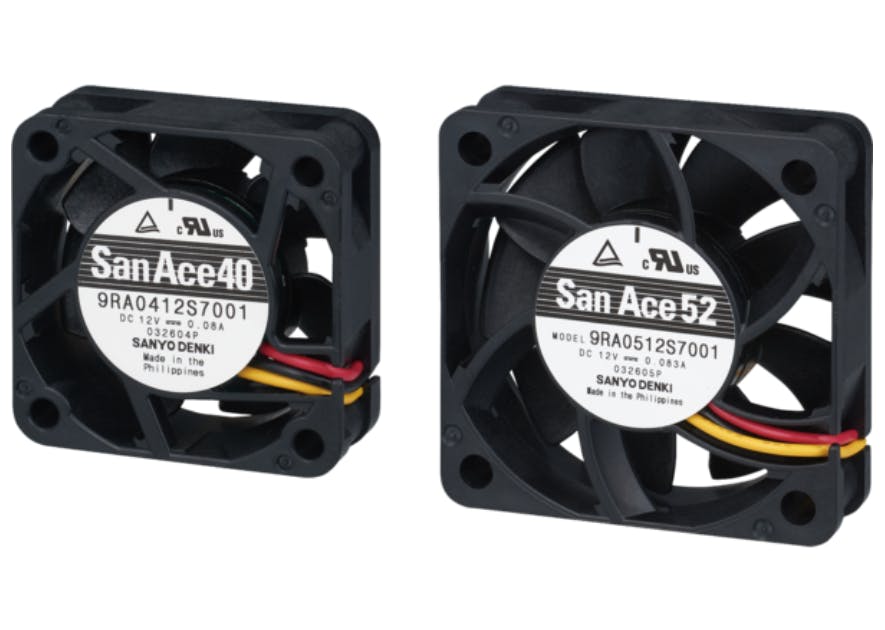 Sanyo Denki San Ace 52 Low Noise DC Fans
