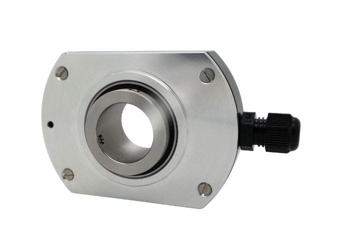 New Low-Profile Incremental Hollow Shaft Encoder for Motion Control Applications with Limited Space
