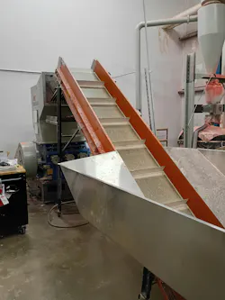 Incline conveyor