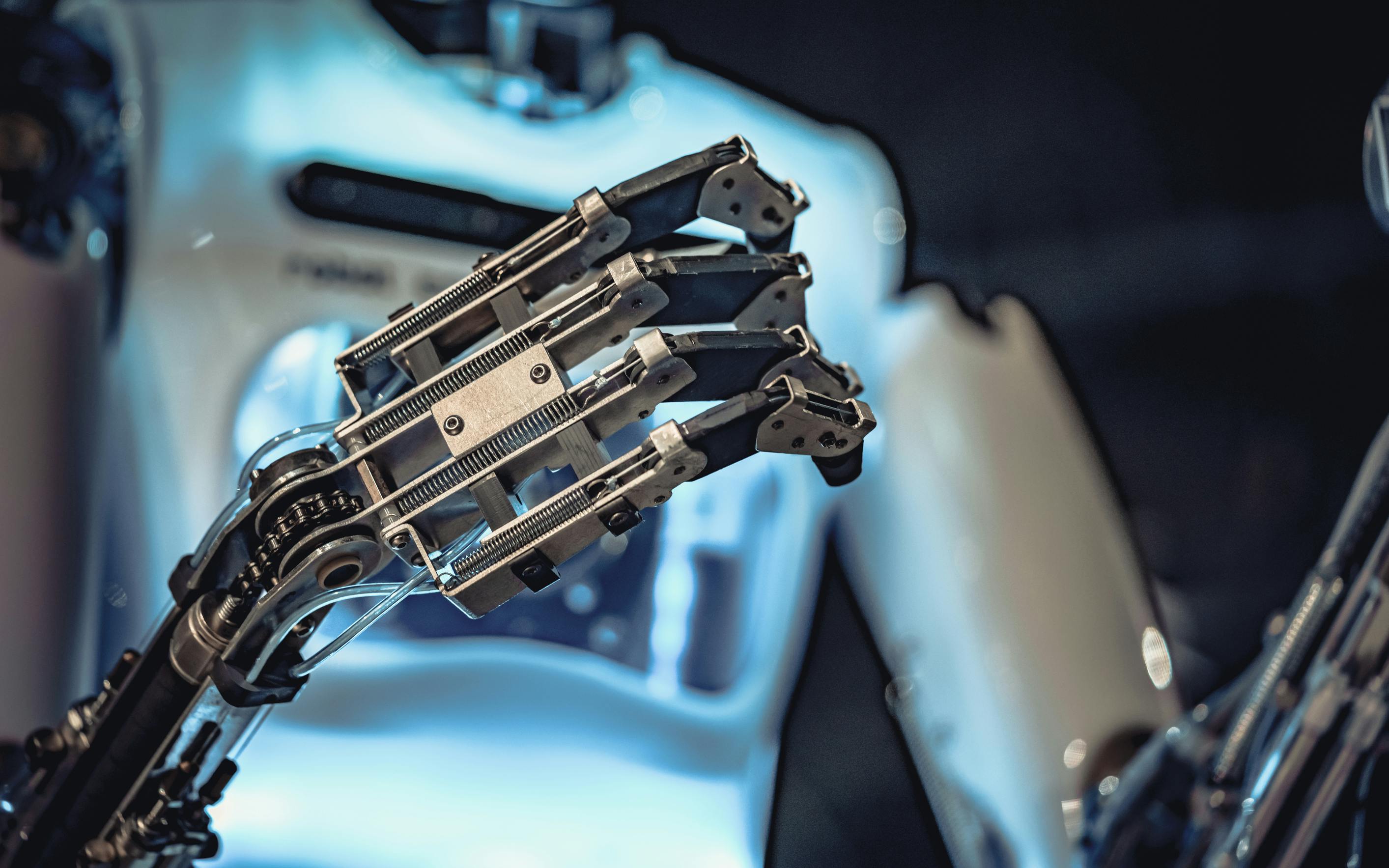 Industrial robot hand mechanism