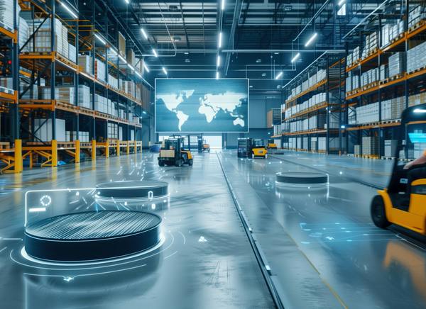 AGVs or AMRs for Material Handling