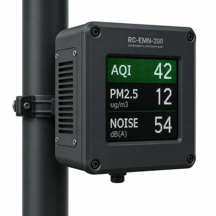 RC-EMN-200 environmental monitoring node, official product illustration