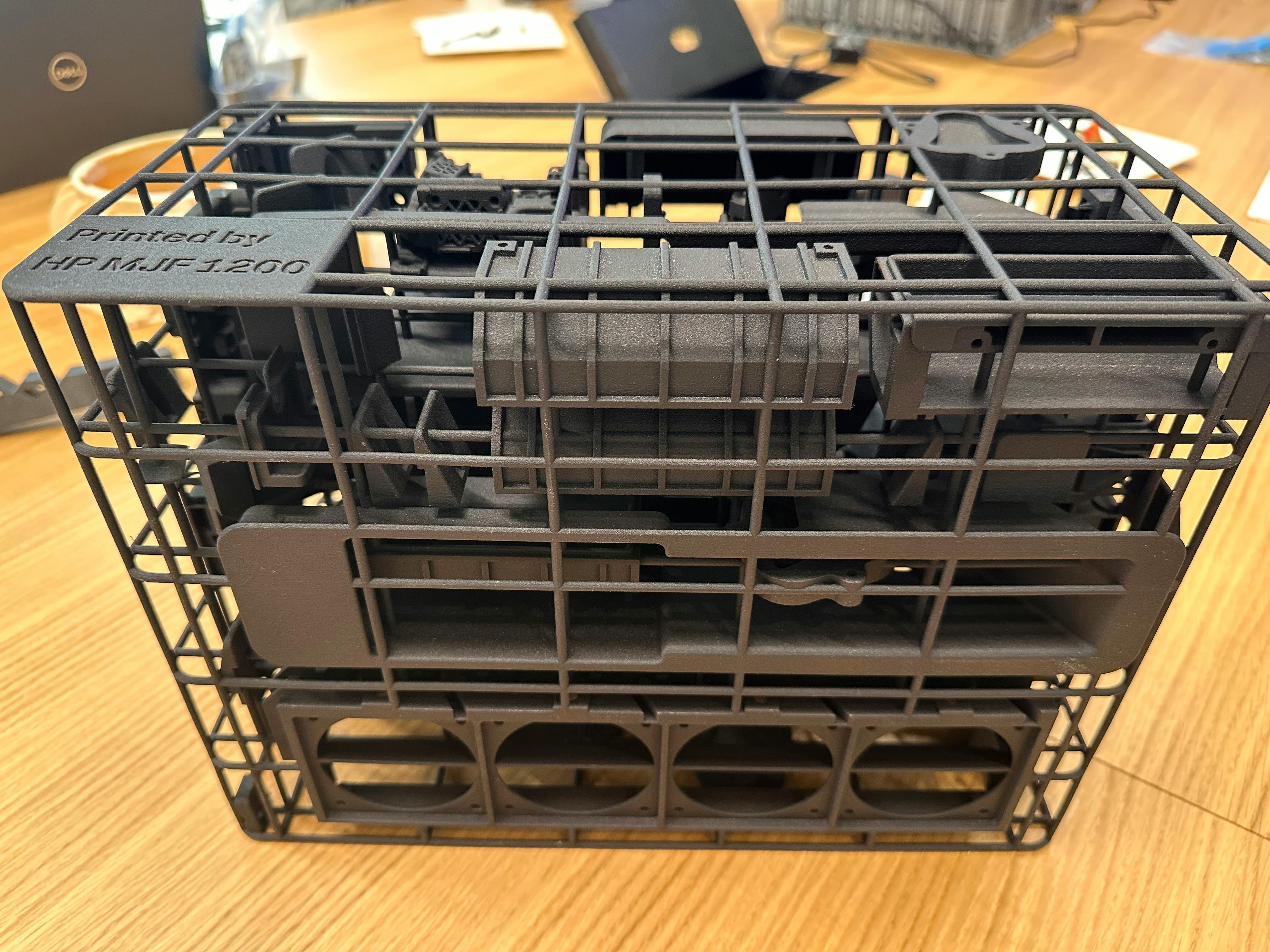 MJF platform-printed part