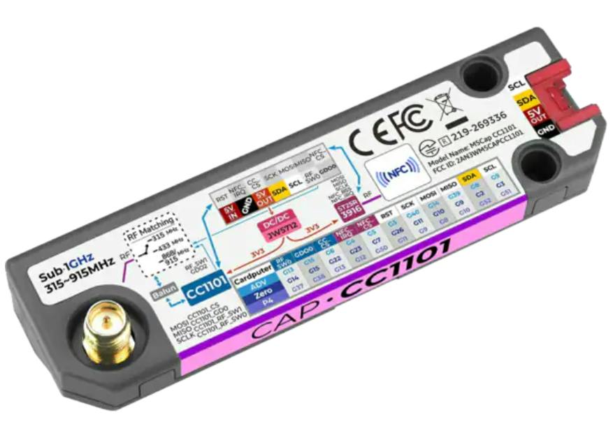 M5Stack Cap CC1101 Module